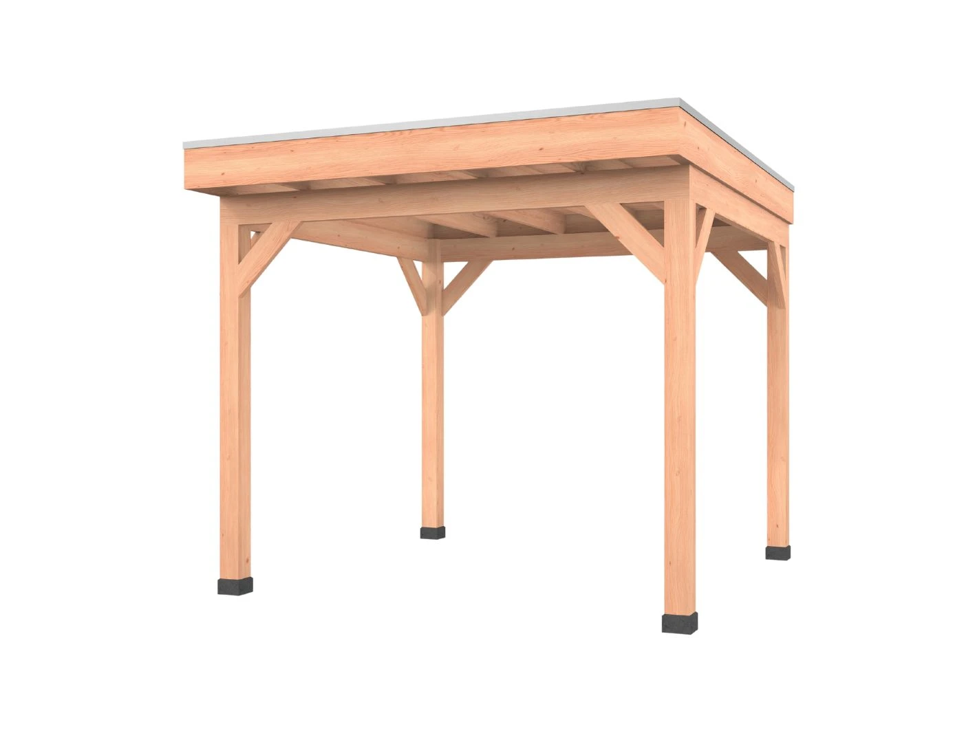 Douglas overkapping, 300 x 300, Westwood Comfort Green - Afbeelding 1